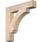 Ekena Millwork Imperial Block Smooth Bracket, Douglas Fir, 3 1/2"W x 20"D x 20"H BKT04X20X20IMP05SDF - alternate 1